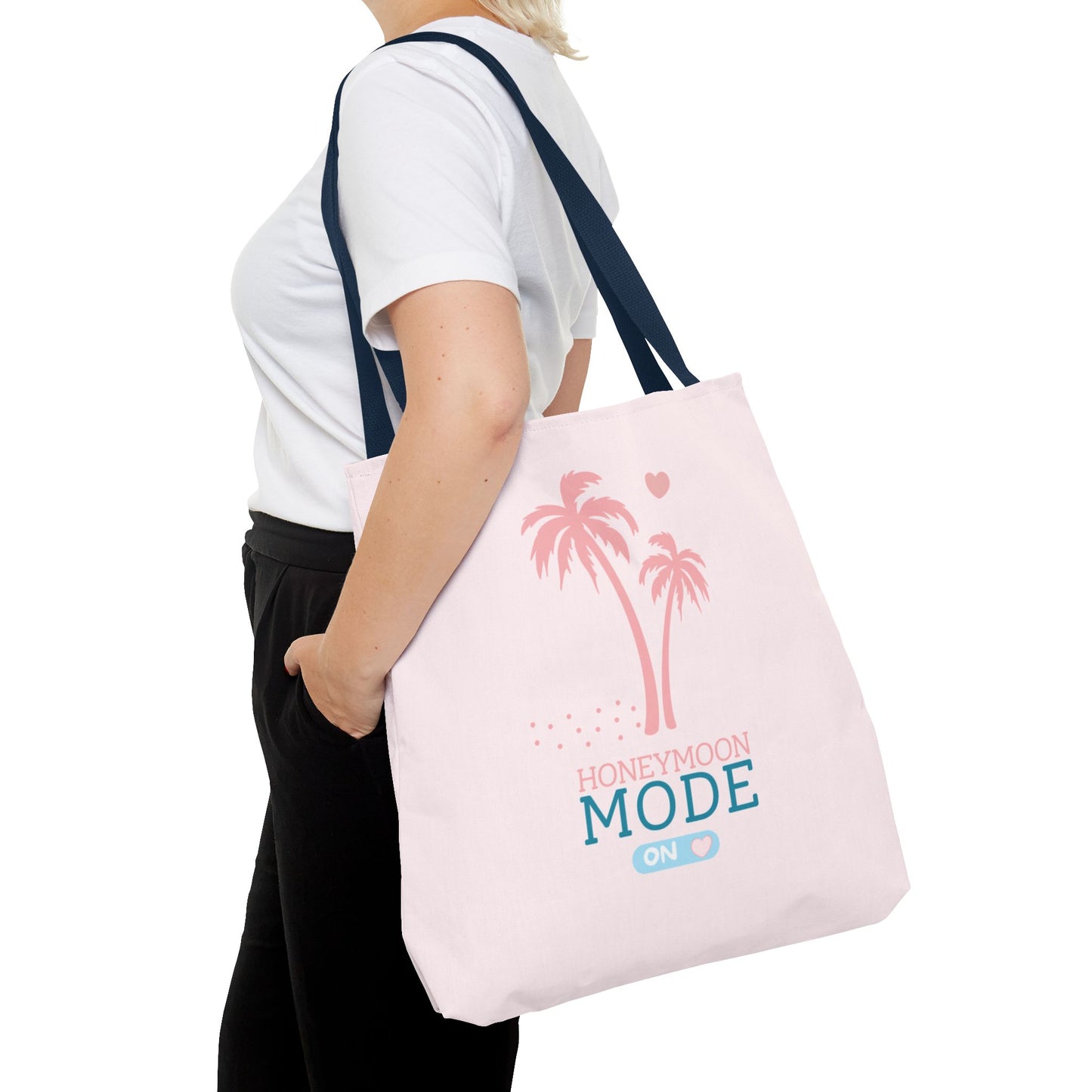 👜 Honeymoon Mode On Strandtasche – Rosa