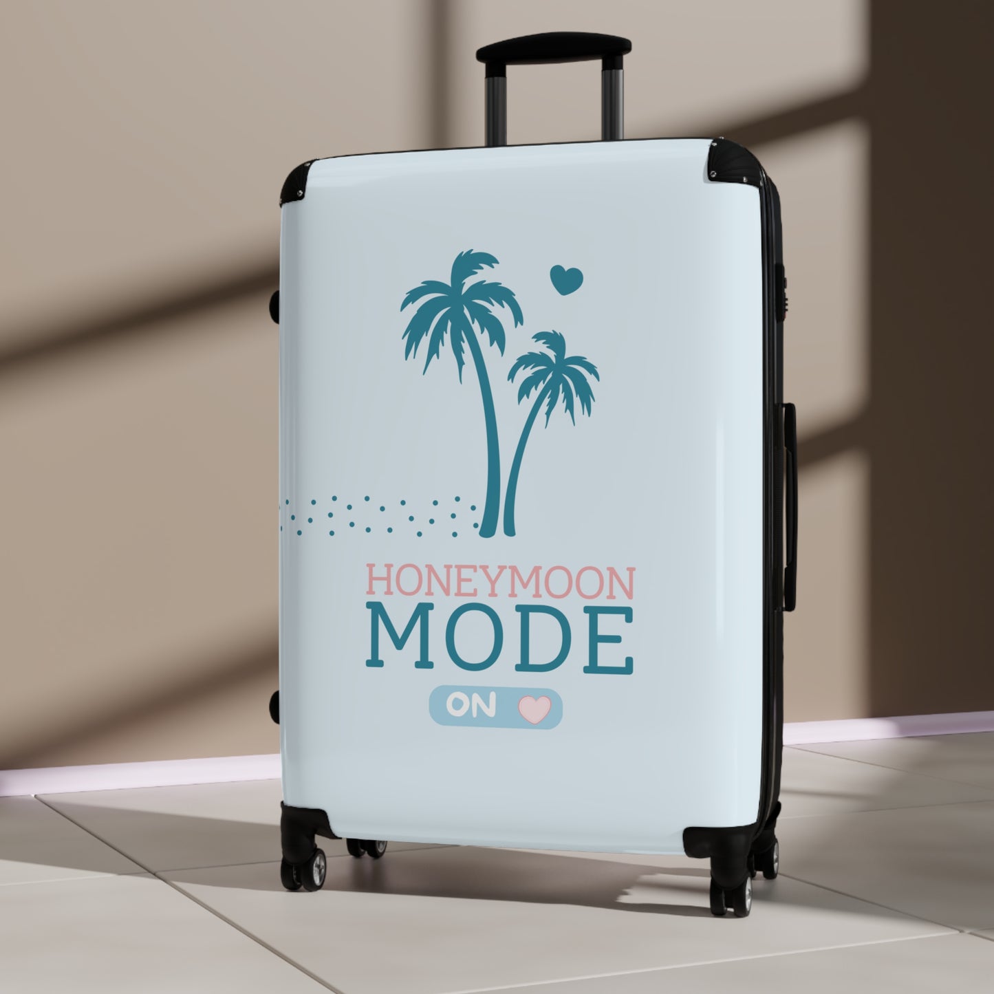 Honeymoon Mode Koffer Türkis – Hartschalen Carry-On | leicht, stabil & stilvoll reisen