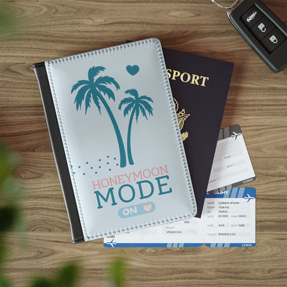 🛂 Honeymoon Mode Reisepasshülle – Türkis