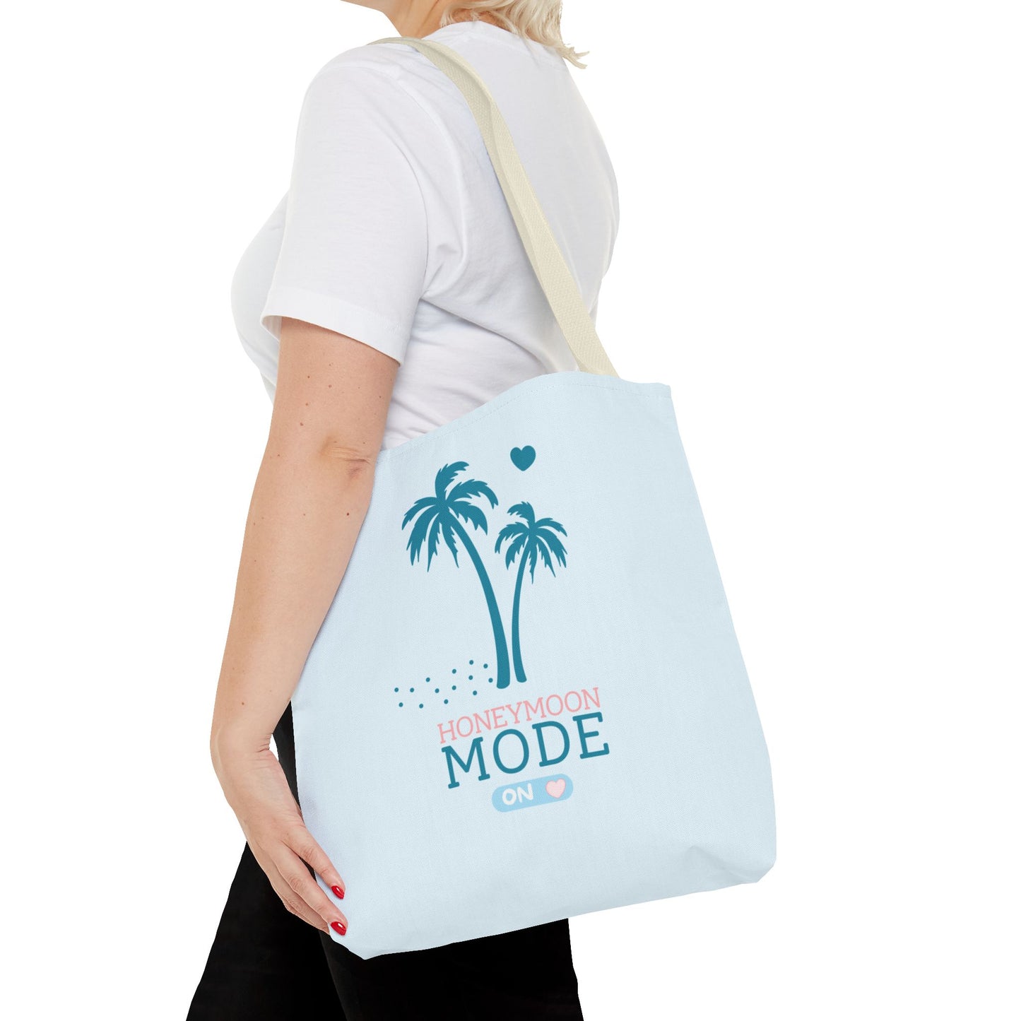 👜 Honeymoon Mode On Strandtasche – Türkis