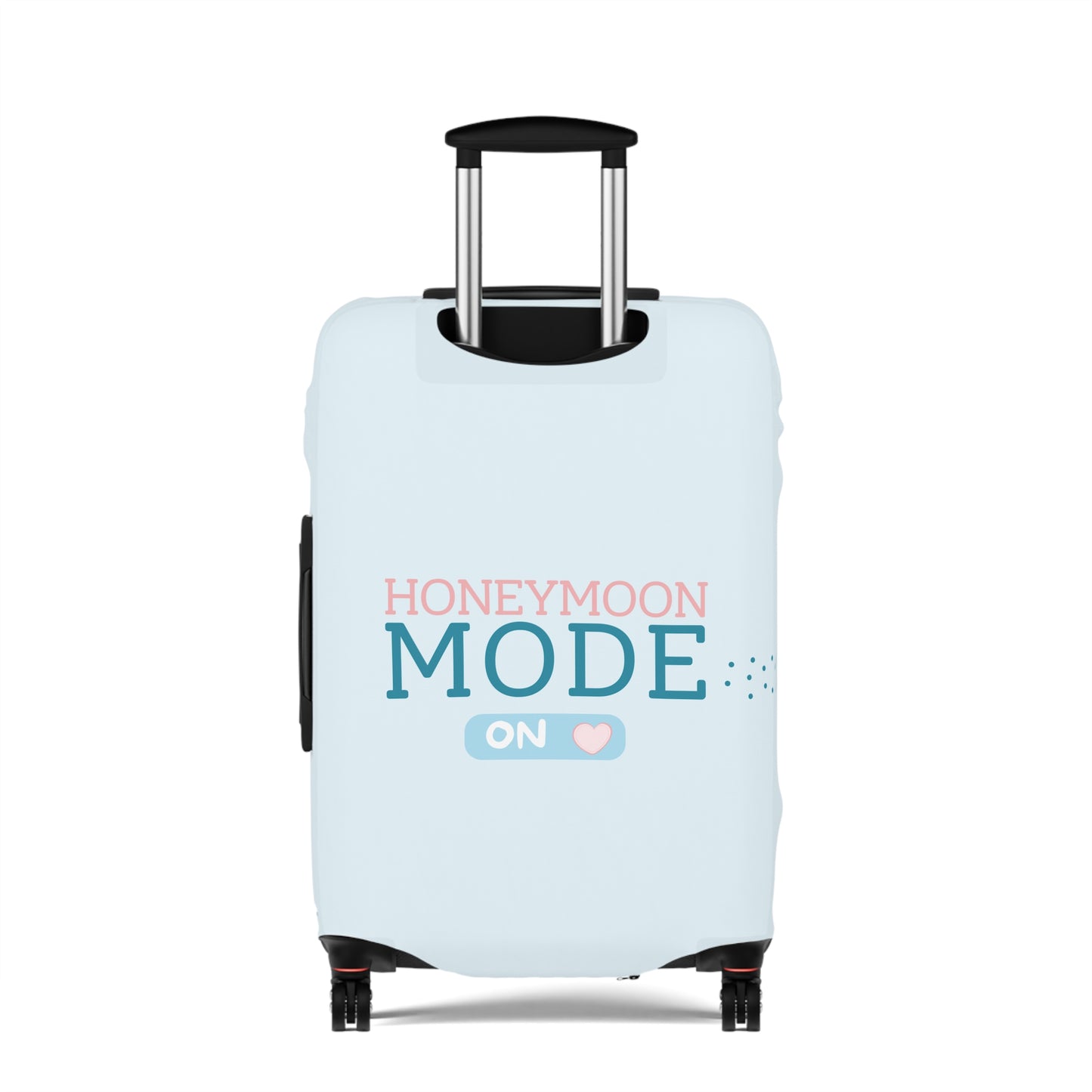 🧳 Honeymoon Mode Kofferhülle – Stretch Luggage Cover | Türkis