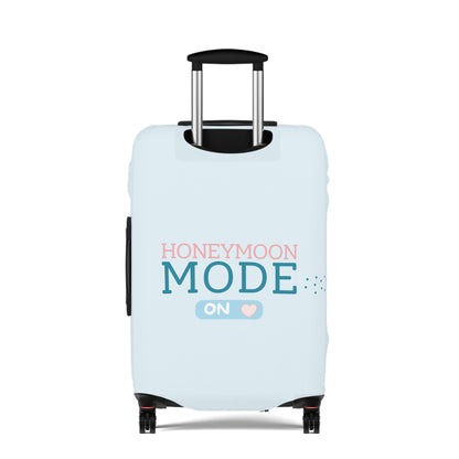 🧳 Honeymoon Mode Kofferhülle – Stretch Luggage Cover | Türkis