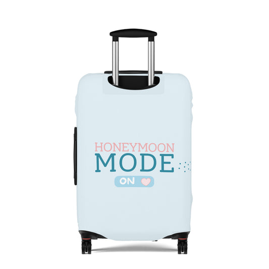 🧳 Honeymoon Mode Kofferhülle – Stretch Luggage Cover | Türkis