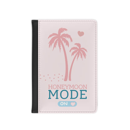 🛂 Honeymoon Mode Reisepasshülle – Rosa