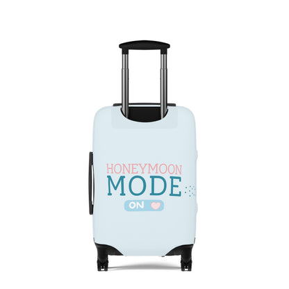 🧳 Honeymoon Mode Kofferhülle – Stretch Luggage Cover | Türkis