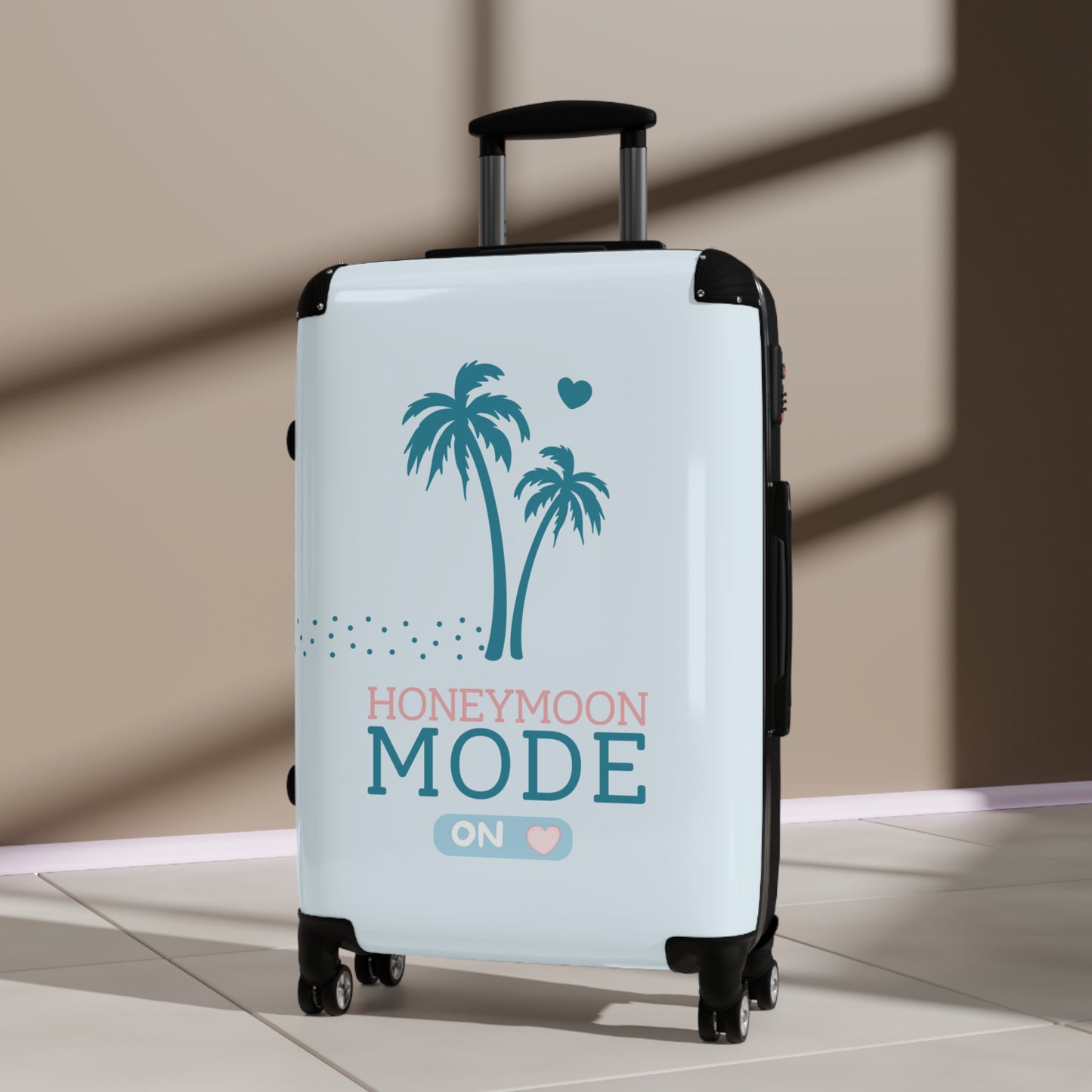 Honeymoon Mode Koffer Türkis – Hartschalen Carry-On | leicht, stabil & stilvoll reisen