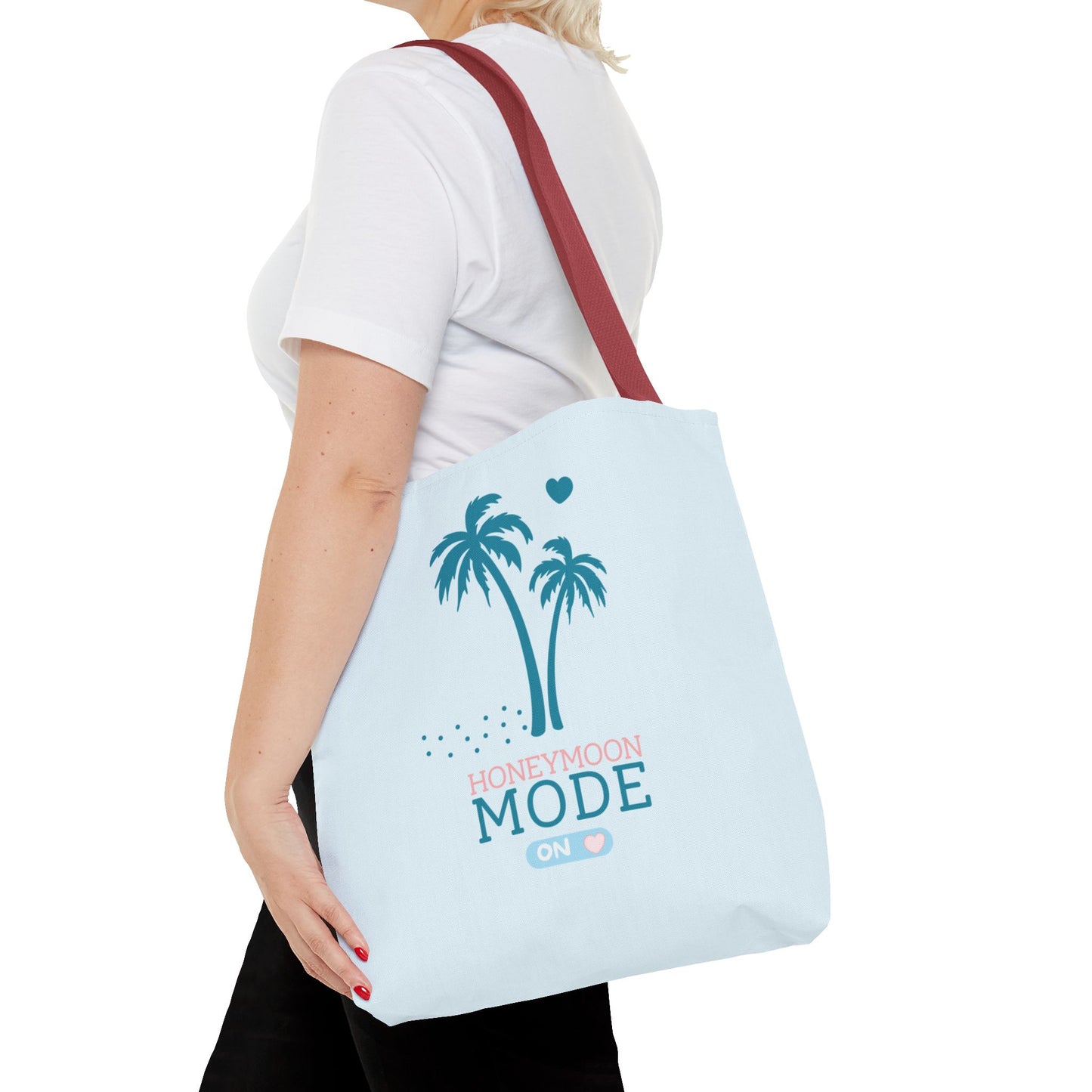 👜 Honeymoon Mode On Strandtasche – Türkis