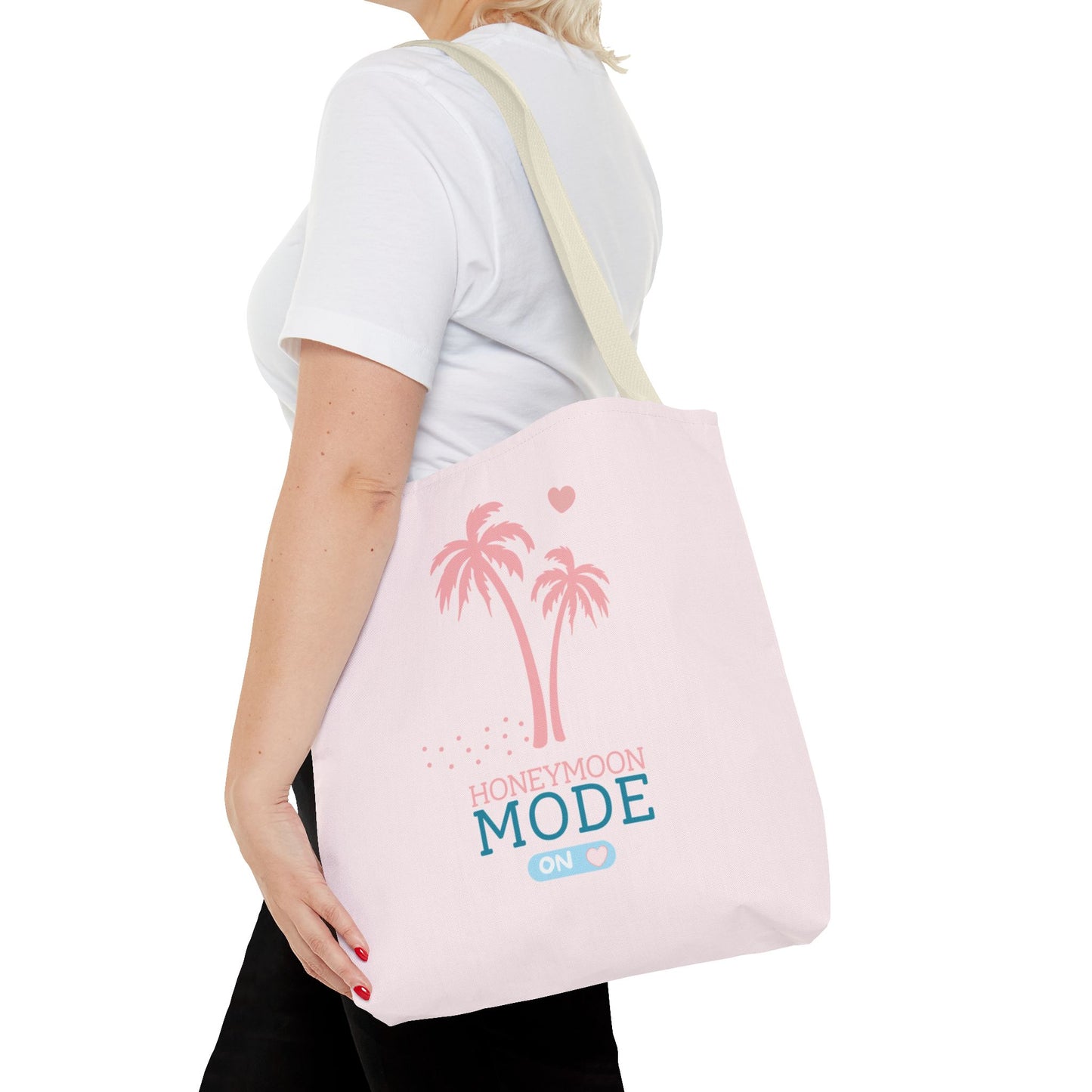 👜 Honeymoon Mode On Strandtasche – Rosa