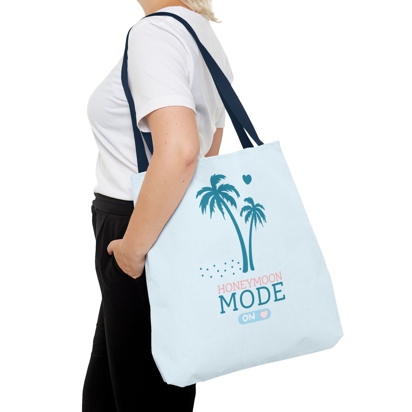 👜 Honeymoon Mode On Strandtasche – Türkis
