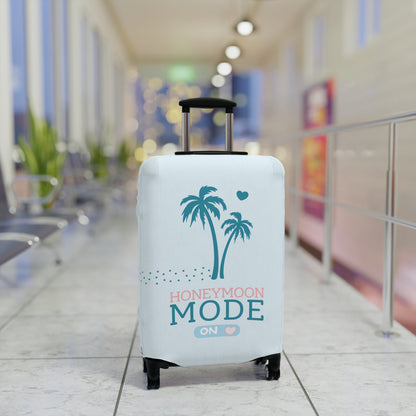 🧳 Honeymoon Mode Kofferhülle – Stretch Luggage Cover | Türkis