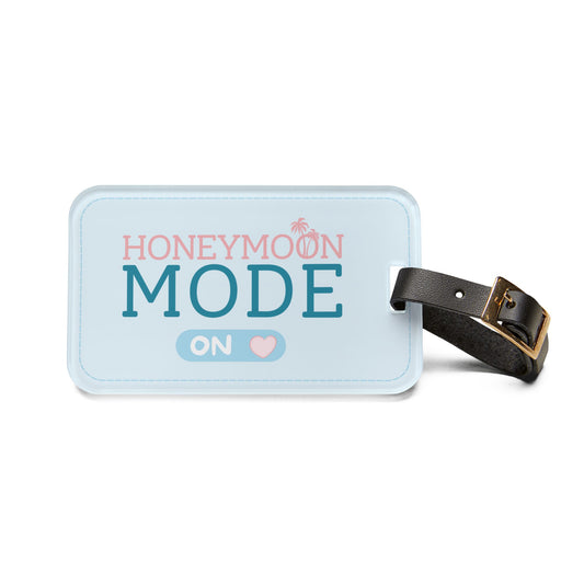 🏷️ Honeymoon Mode Kofferanhänger – Türkis
