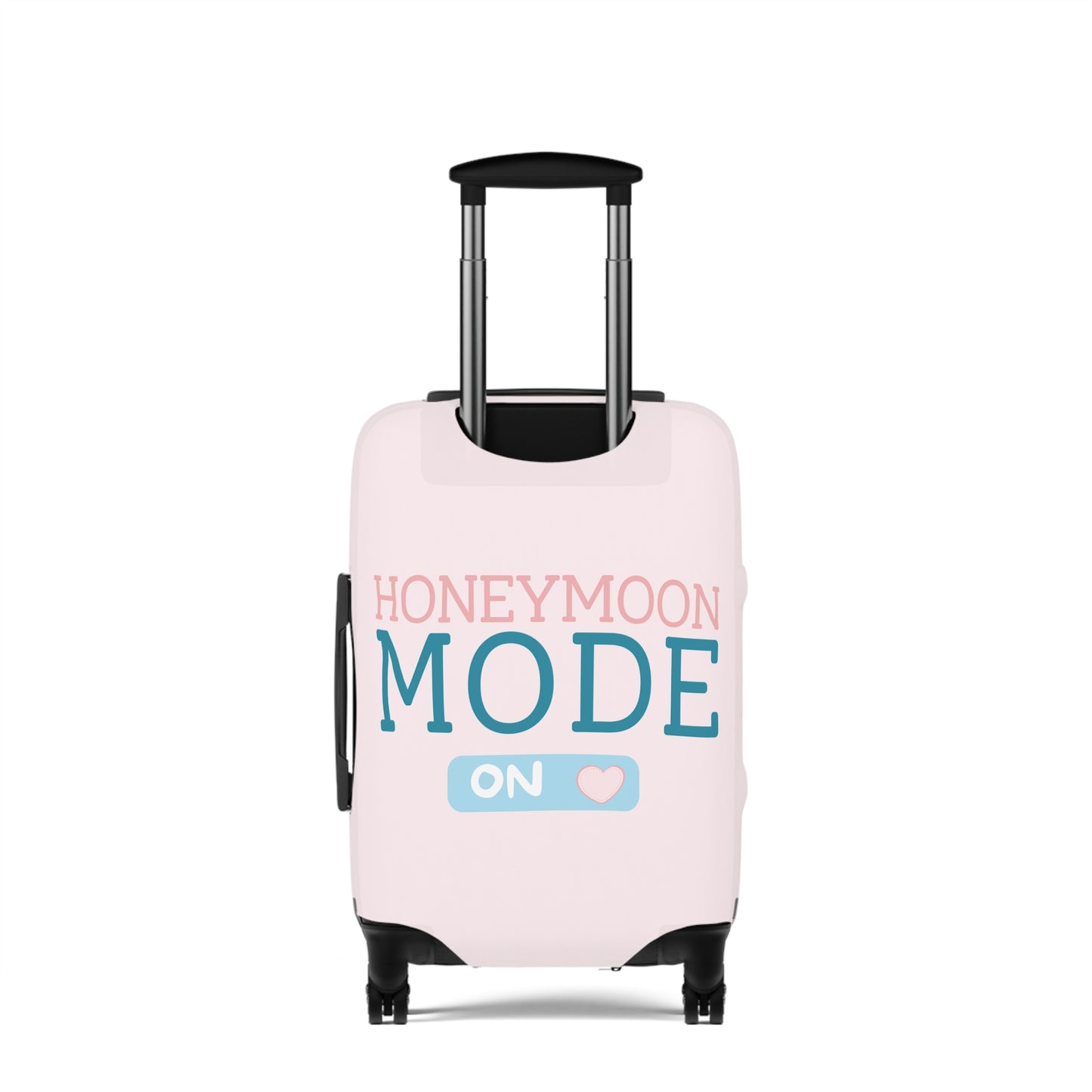 🧳 Honeymoon Mode Kofferhülle – Stretch Luggage Cover | Rosa