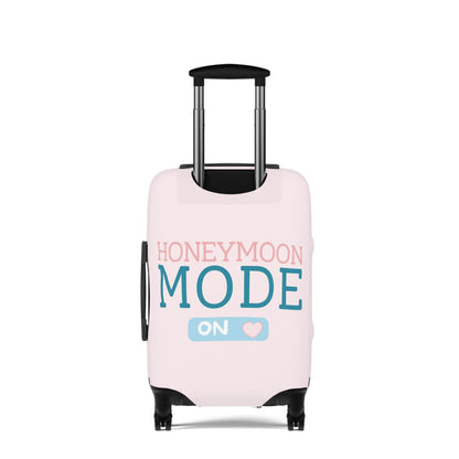 🧳 Honeymoon Mode Kofferhülle – Stretch Luggage Cover | Rosa