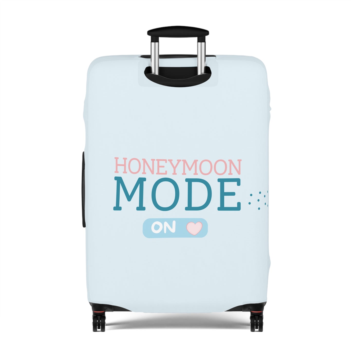 🧳 Honeymoon Mode Kofferhülle – Stretch Luggage Cover | Türkis