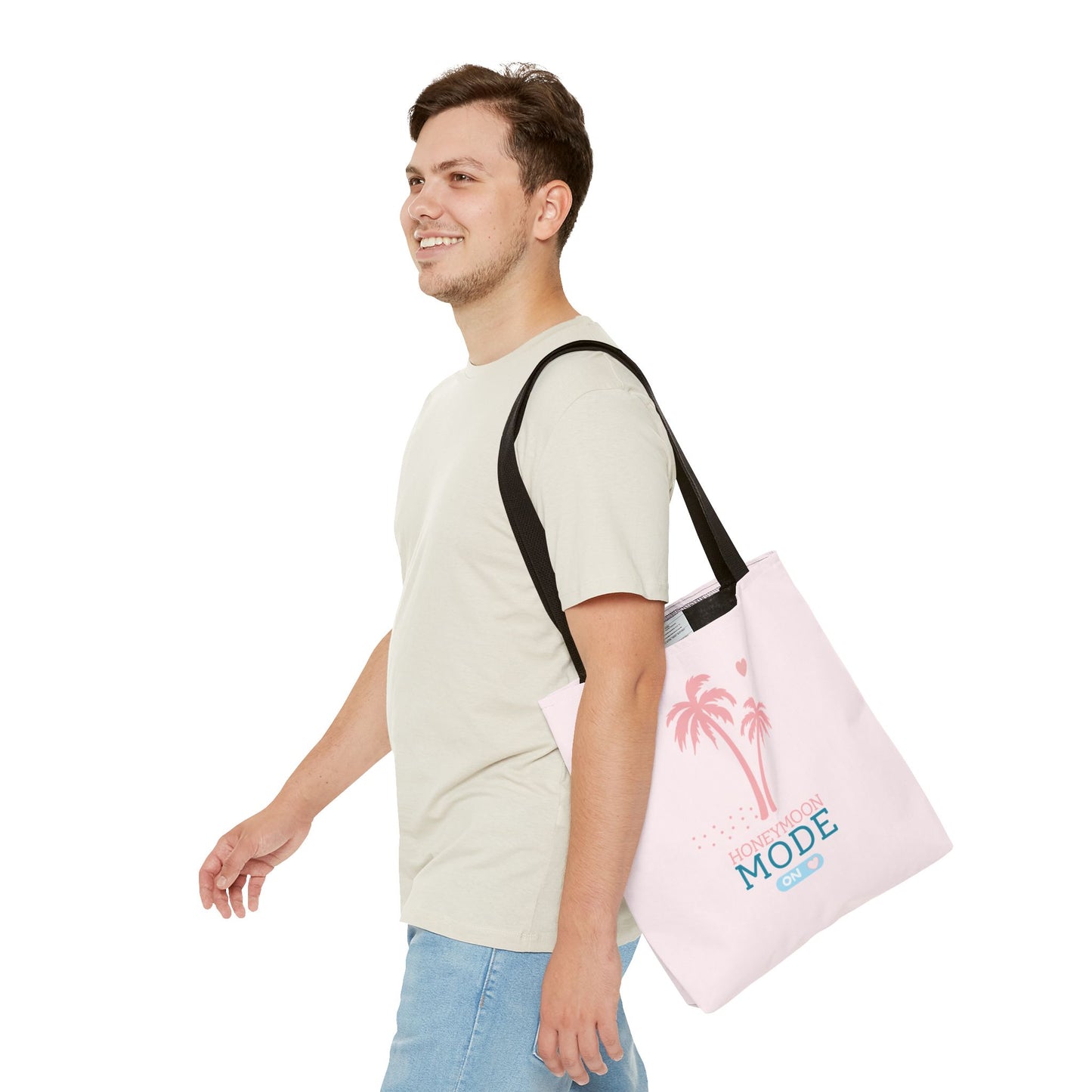 👜 Honeymoon Mode On Strandtasche – Rosa