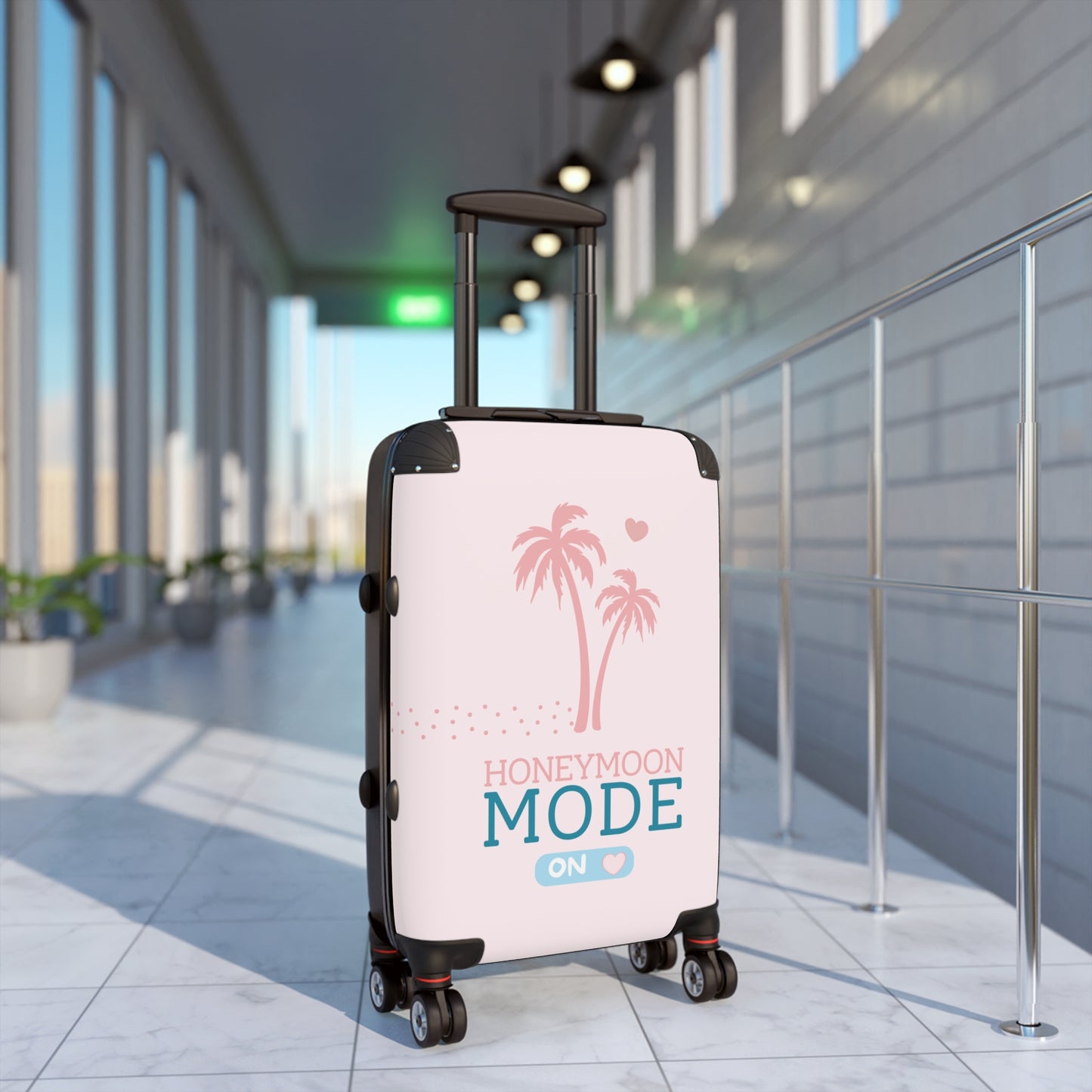 Honeymoon Mode Koffer Rosa – Hartschalen Carry-On | leicht, stabil & TSA-Schloss