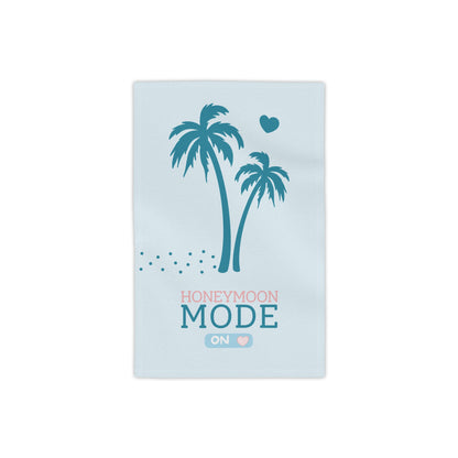 🏖️ Honeymoon Mode Premium-Strandtuch – Türkis