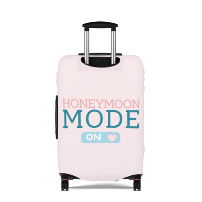 🧳 Honeymoon Mode Kofferhülle – Stretch Luggage Cover | Rosa