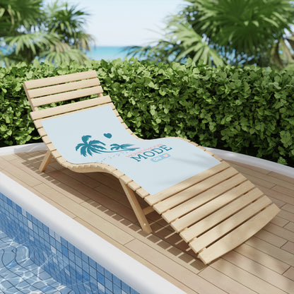 🏖️ Honeymoon Mode Premium-Strandtuch – Türkis