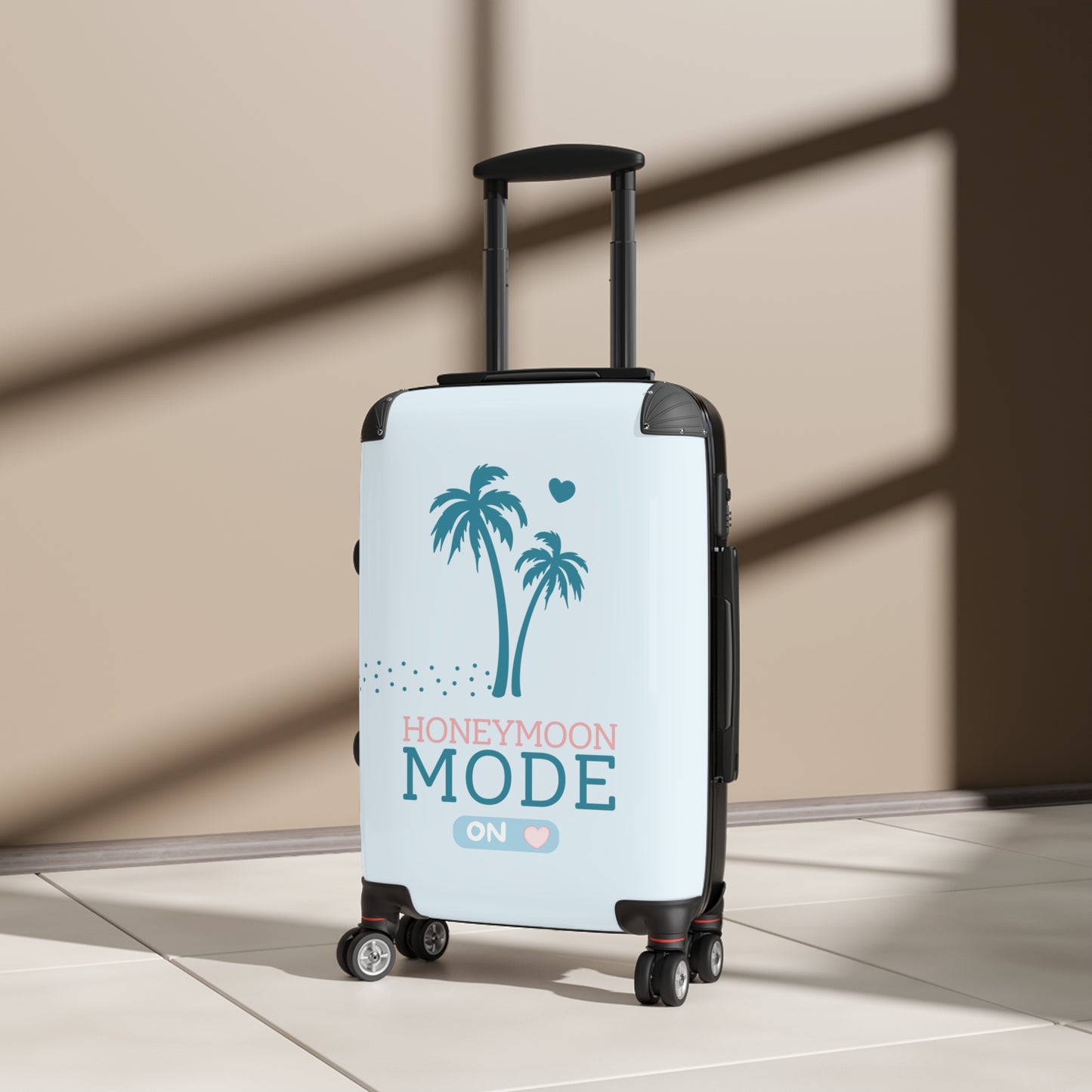 Honeymoon Mode Koffer Türkis – Hartschalen Carry-On | leicht, stabil & stilvoll reisen