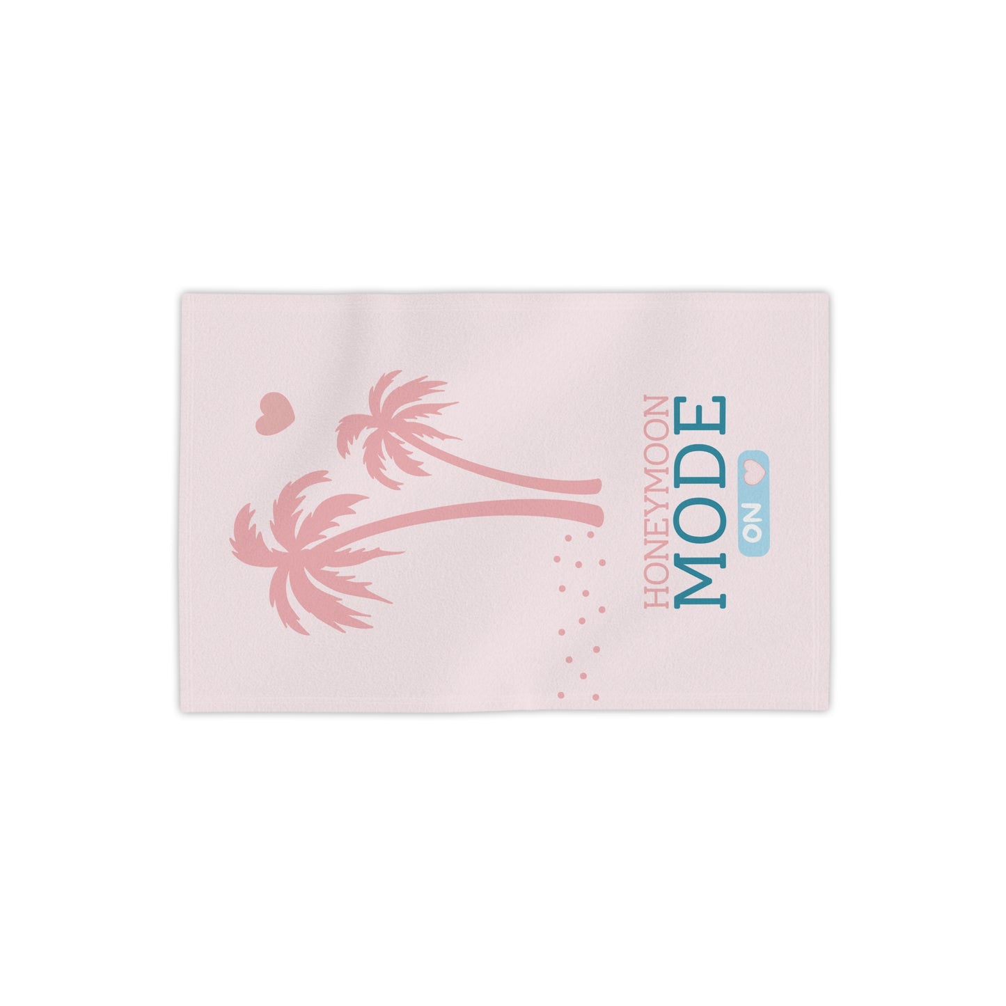 🏖️ Honeymoon Mode Premium-Strandtuch – Rosa